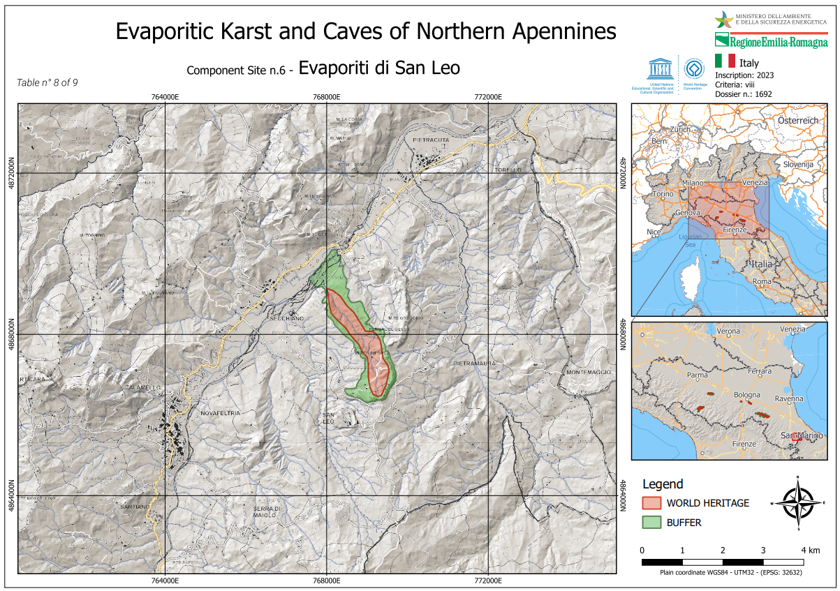 Component Site n. 6 - Evaporiti di San Leo
