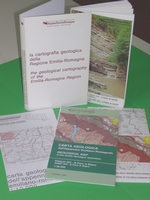 Volume "The geology of the map 265 - S. Piero in Bagno (Northern Apennienes)", 122 pages + Volume "The geological cartography of the Emilia-Romagna Region", 30 pages + "Geological Map of the Emilia-Romagna Region, sheet 265 - S. Piero in Bagno in scale 1:50,000 , all in italian and english languages