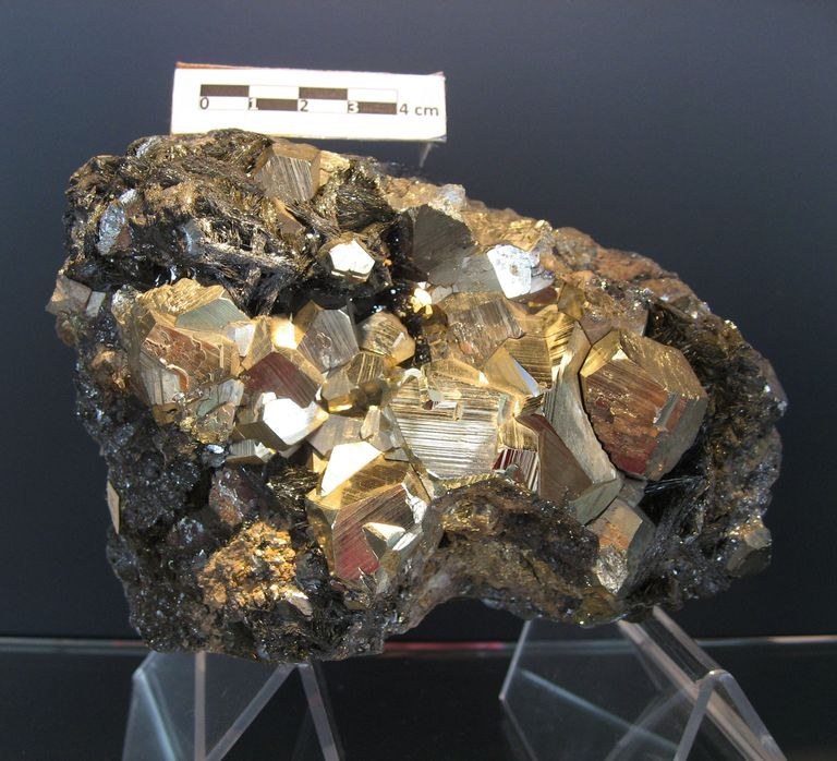 Pyrite and Hematite