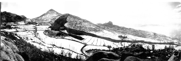 Landslide located in Vimignano (Bo)-January 1952