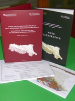 Volume of "Illustartive Notes" and "Stratigraphic Tables" + Geological Cross Sections + Structural-Geological Map of the Emilia-Romagna Apennines in scale 1:250,000 (italian and english languages)