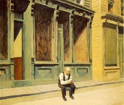 Edward Hopper, Sunday,1926