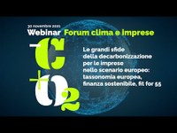 Forum clima e imprese - registrazione webinar 30 novembre 2021