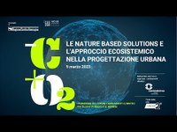 Le Nature Based Solutions, approccio ecosistemico nella progettazione urbana  | Webinar  09/03/2023