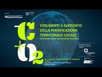 Webinar | Strumenti a supporto della pianificazione territoriale locale | 06/10/2022