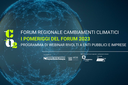 Forum regionale cambiamenti climatici: prossimo appuntamento il 26 ottobre