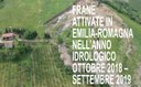 Frane attivate in Emilia-Romagna nell'anno idrologico ottobre2018 - settembre2019
