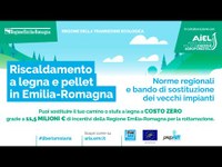 Riscaldamento a legna e pellet in Emilia-Romagna