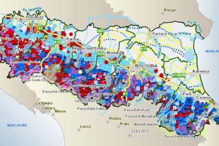 Sorgenti e unità geologiche sede di acquiferi nell'Appennino emiliano-romagnolo