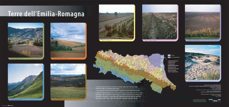 Le terre dell'Emilia-Romagna