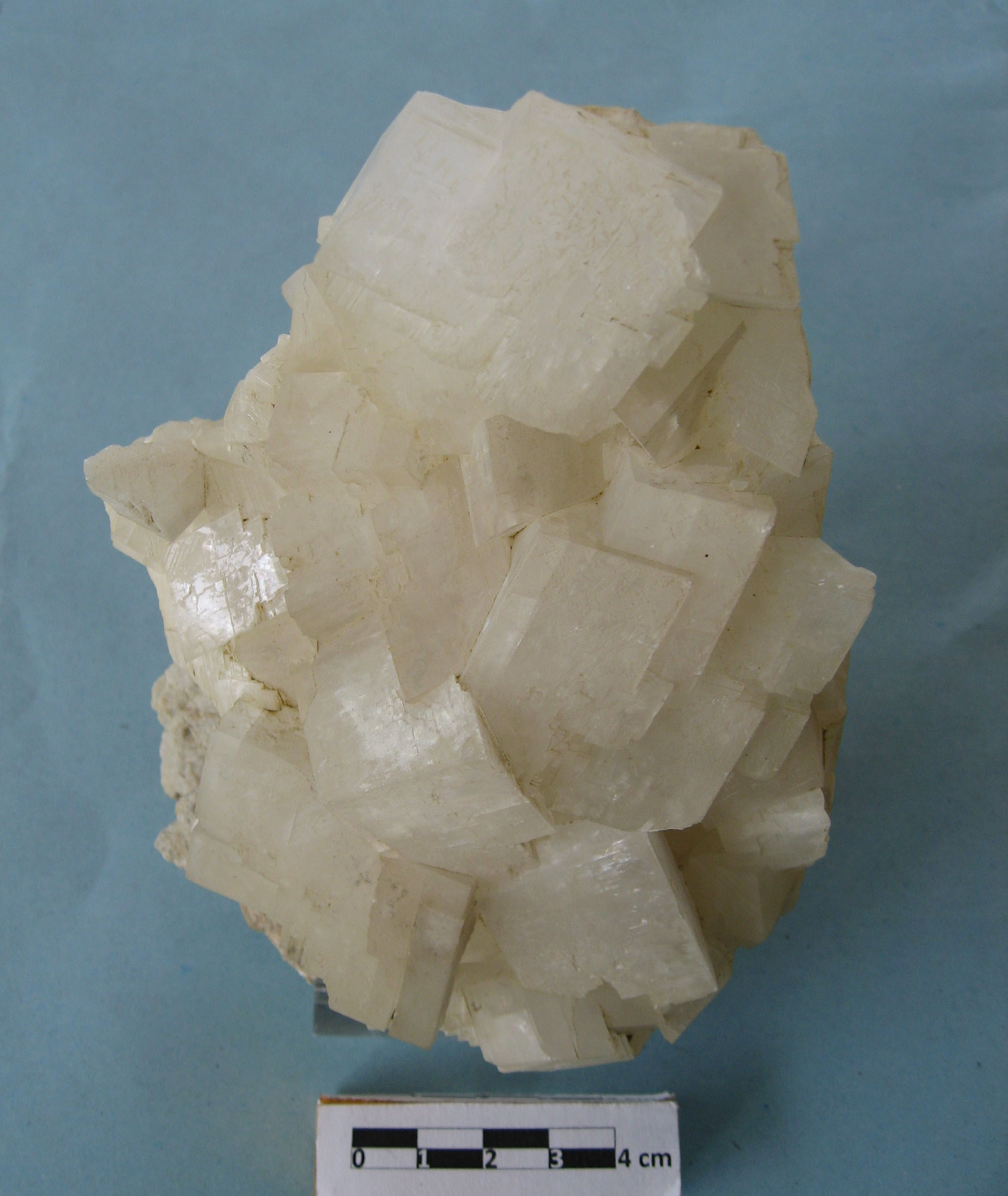 Calcite, cristalli romboedrici