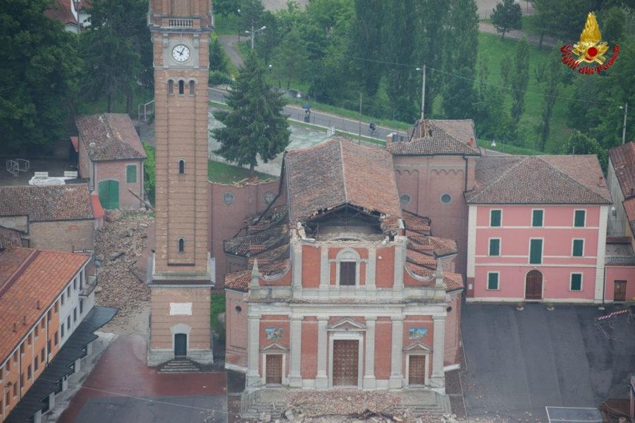 Effetti sisma M5.9 Pianura Padana - Emiliana