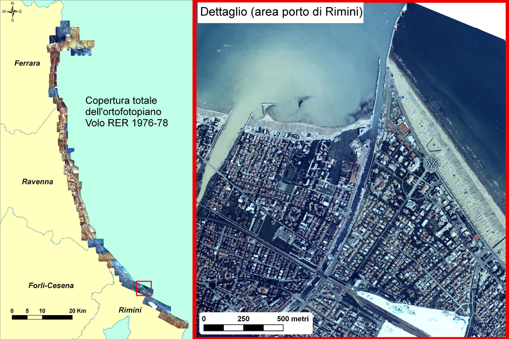 Il rilievo è stato eseguito su tutto il territorio regionale nel periodo 1976-78 per produrre la base di riferimento della CTR (carta tecnica regionale) I edizione. Il rilievo è stato effettuato dalla Compagnia Generale Riprese aeree di Parma (CGR) per conto della Regione Emilia-Romagna. 