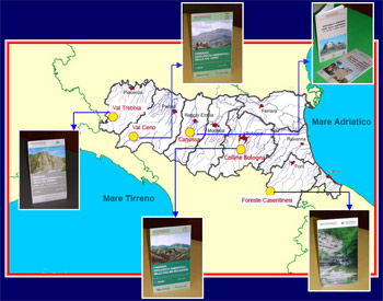 Le carte degli itinerari geo-ambientali