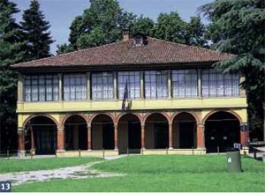 Palazzina di caccia detta della Viola (cotto, calcare)