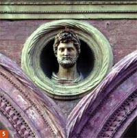 Testa di eroe antico (cotto)