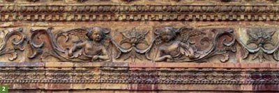 Oratorio dello Spirito Santo: particolare (cotto)