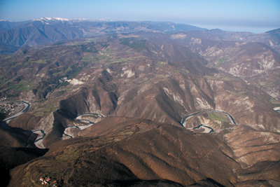 Carta del paesaggio geologico