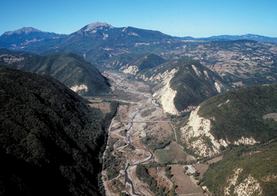 carta del paesaggio geologico