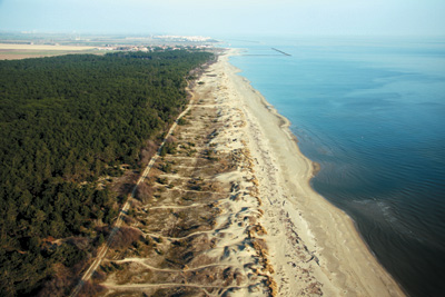 Paesaggio della piana costiera