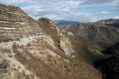carta del paesaggio geologico
