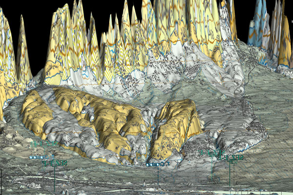 cartografia 3D immagine 3