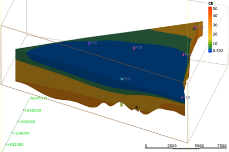 Variabilità 3D della conducibilità elettrica nell’acquifero freatico costiero presso Ravenna - Modelli 3D