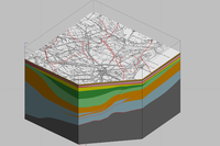 Ravenna - Unità e strutture geologiche del sottosuolo profondo - Modelli 3D