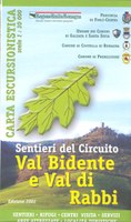 Carta escursionisitica 1:30.000 - Sentieri del circuito Val Bidente e val Rabbi (2002)
