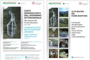 Alto Bacino del  Fiume Montone, Cartografia idrogeologica per la protezione delle risorse idriche sotterranee delle unità torbiditiche (2012)