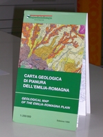 Carta Geologica di Pianura emiliano-romagnola, scala 1:250.000
