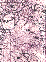 Carta storica, derivata dalla rielaborazione della cartografia geologica degli anni '50/70, che descrive le caratteristiche litologiche delle unità litostratigrafiche del territorio collinare-montano.(Ed. 1984)