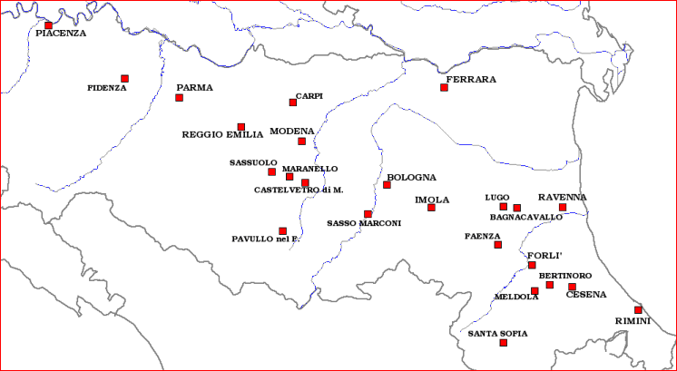 Risentimenti storici al sito per I >= V - VI grado MCS