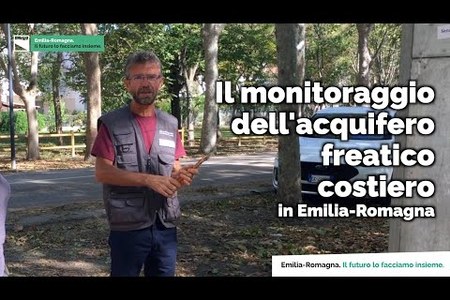 Il monitoraggio dell’acquifero freatico costiero e del cuneo salino in Emilia-Romagna