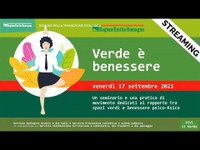 Verde è benessere | Evento 17 settembre 2021 | ViVi il verde, VIII edizione