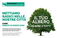 "Mettiamo radici per il futuro" arriva a Carpi: giornata informativa sabato19 marzo