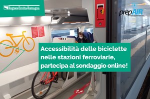 Mobilità sostenibile. Accessibilità delle biciclette nelle stazioni ferroviarie, fino al 18 gennaio 2024 un questionario online
