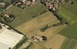 foto:veduta aerea dell'ARE Fontanile dell'Ariolo (Archivio Provincia di Reggio Emilia)