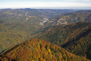 foto: Paesaggio autunnale da Monte Penna - autore G.Giacomini - archivio Parco