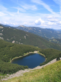 Un lago montano - Archivio Regione Emilia-Romagna