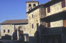 foto: l’antico borgo di Bardone, a pochi Km dalla Riserva - autore A. Saccani
