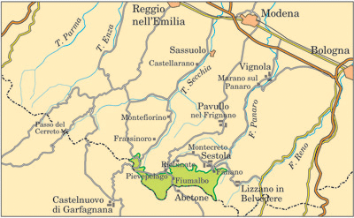 Mappa del Parco