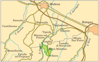 Mappa del Parco