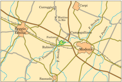 Mappa della Riserva