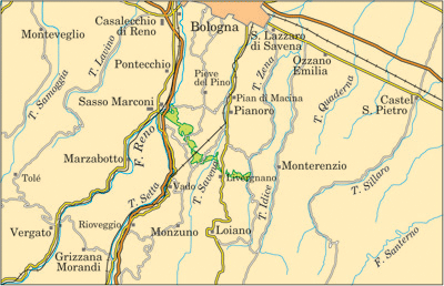 Mappa della Riserva