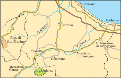 Mappa della Riserva