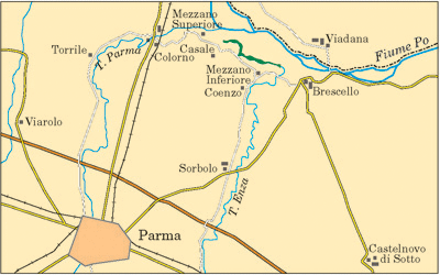 Mappa della Riserva