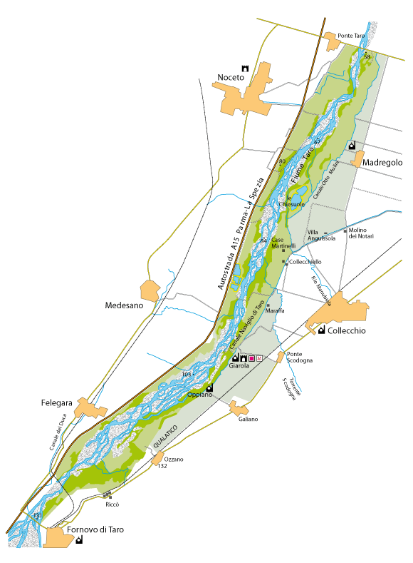 Mappa del Parco