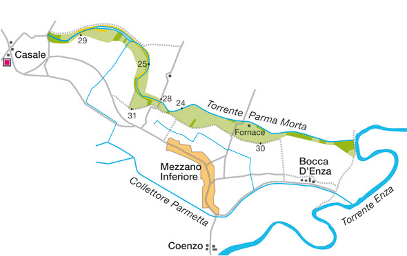 Mappa della Riserva