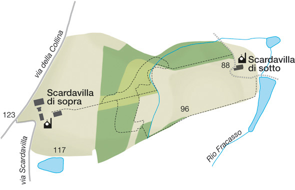 Mappa della Riserva